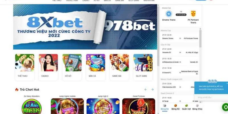 8XBET - Link Vào Nhà Cái 8xbet Uy Tín Chính Thức 2025 5 8Xbet chỉ hoạt động vứi tên miền duy nhất.