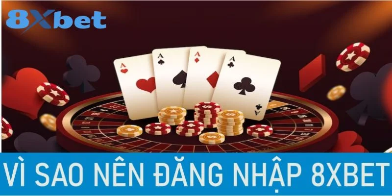 ĐĂNG NHẬP 8XBET 1 Việc thực hiện đăng nhập 8Xbet chính là bước đầu và quan trọng nhất.